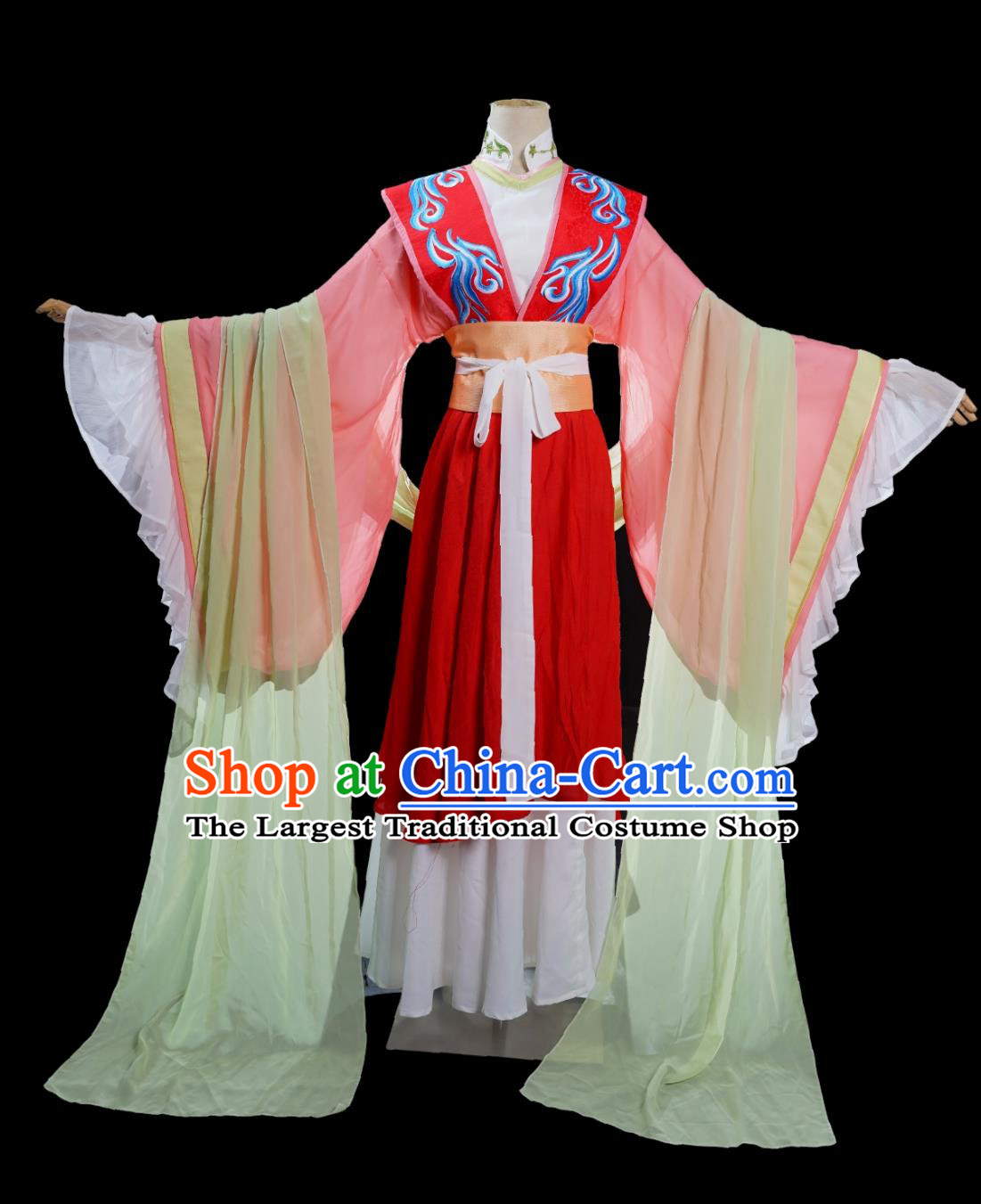 Ancient China Royal Princess Clothing Cartoon TV Series The Story of Shurei Sai Ryuuki Replica Costume Traditional Hanfu Dress