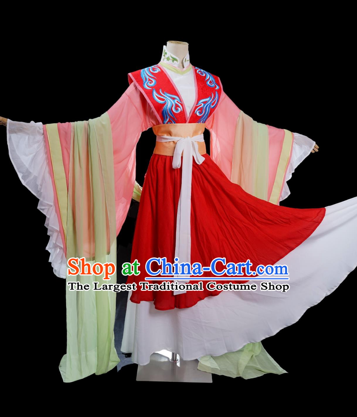 Ancient China Royal Princess Clothing Cartoon TV Series The Story of Shurei Sai Ryuuki Replica Costume Traditional Hanfu Dress