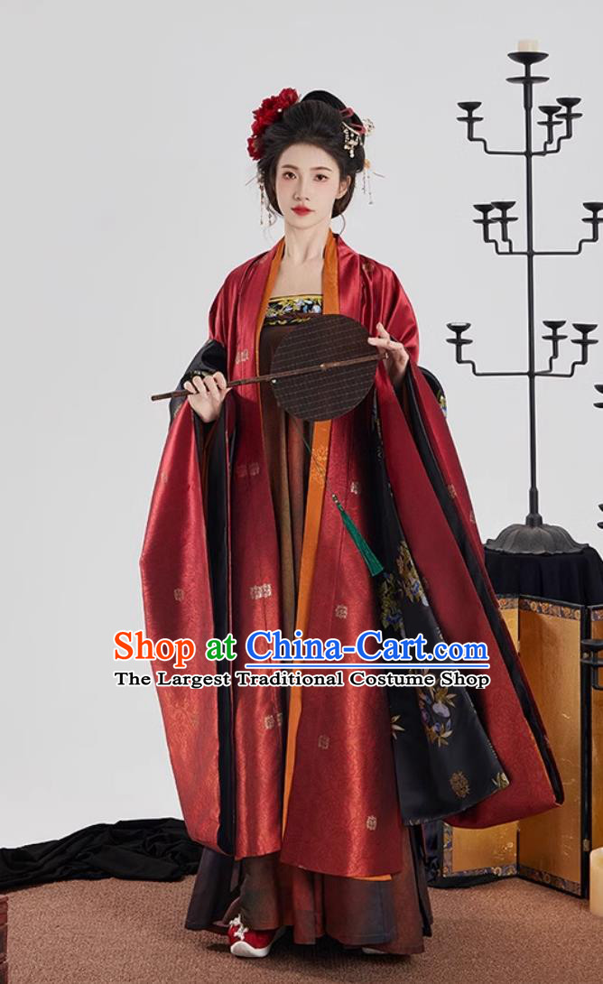 Tang Dynasty HanFu Chinese Women QiXiong BaPoQun Ancient Empress Dresses
