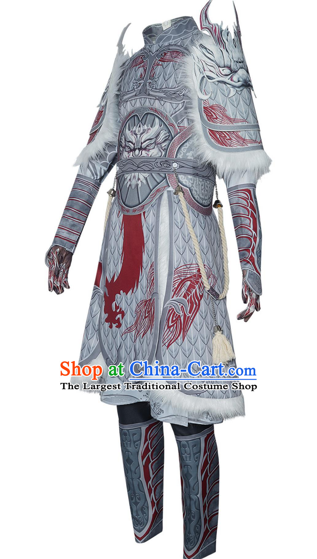 Nezha  Devil Child Chaos At Sea Cosplay Costume Dragon King Ao Guang Of The East Sea Set