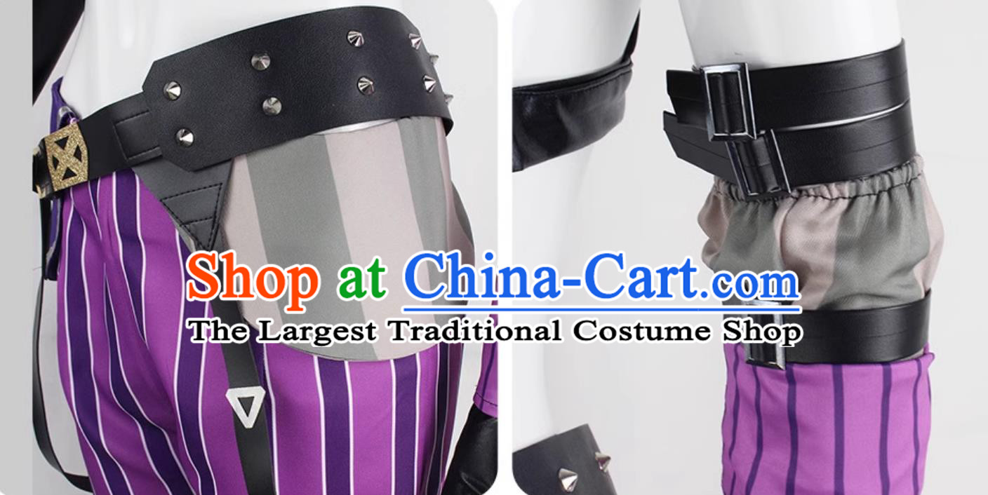 Arcane Cosplay Costume Jinx Powder The Loose Cannon Lolita Anime Cosplay Outfit