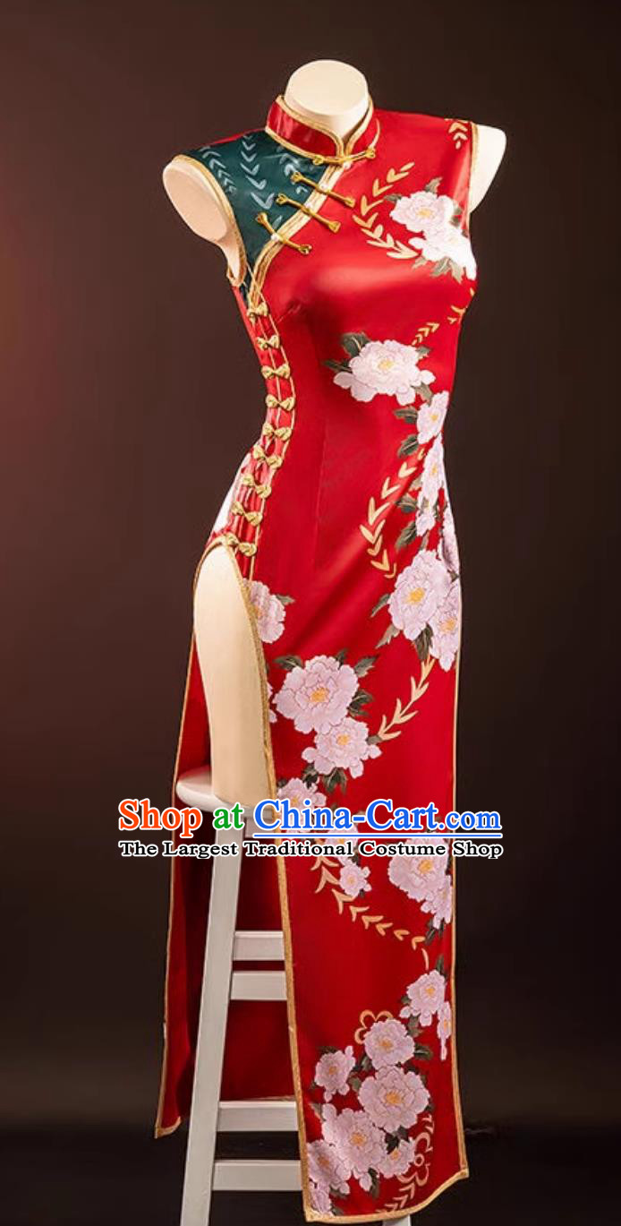 Code Geass Lelouch Of The Rebellion Cosplay Costume Slim Fit Chinese Style Guo Chao C C Qipao