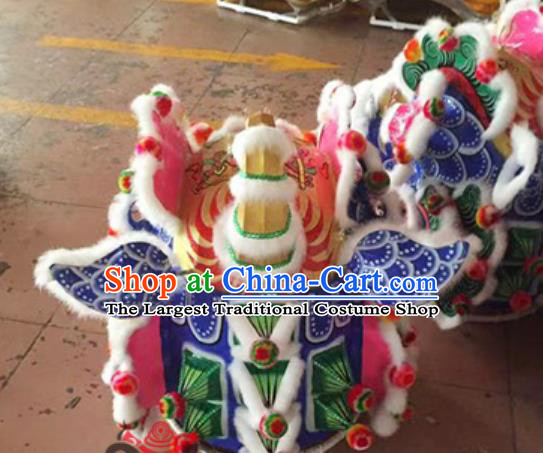 Foshan Hakka Kylin Head Lion Head Awakening Lion Performance Prop Chinese Lion Dance Costume Equipment