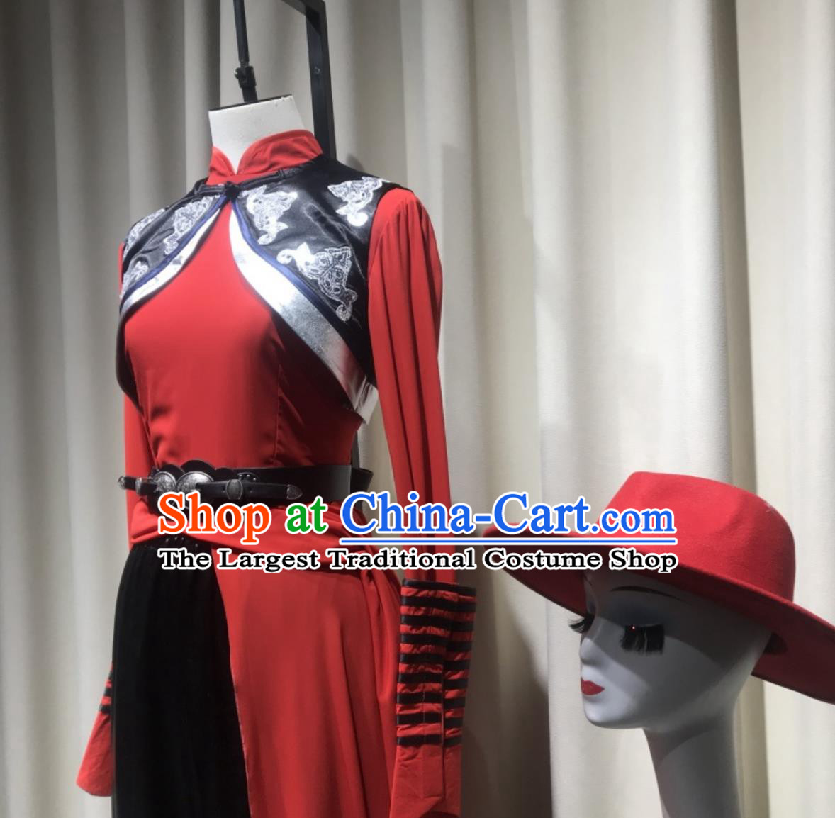 Mongolian Group Dance Costume For Stepping Into The Light Chinese Lotus Award Ethnic Folk Dance Performance Attire