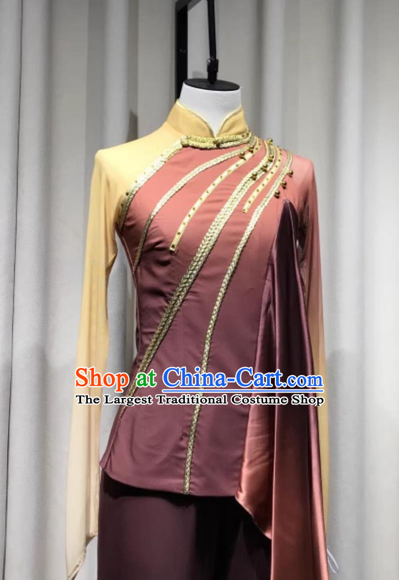 Chinese Dance Lotus Award Autumn Harvest Gala Performance Attire Classical Dance Costume