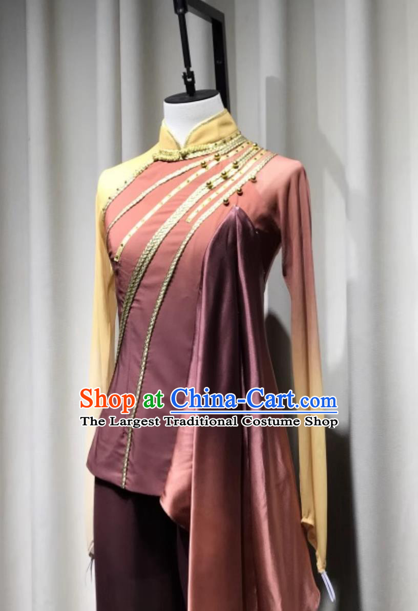 Chinese Dance Lotus Award Autumn Harvest Gala Performance Attire Classical Dance Costume