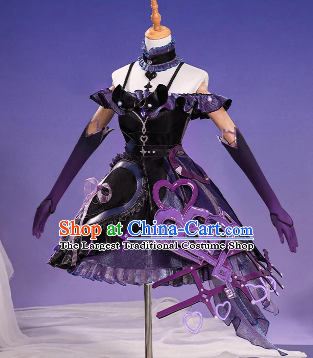 Honor Of Kings Sanrio Angela Kuromi Star Cosplay Costume Cosplay Outfit Female Clothing