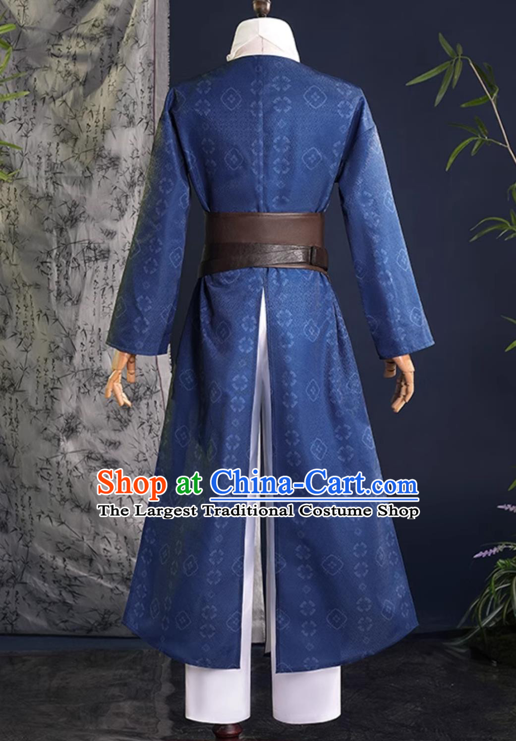 YanYun Sixteen Tones Tianquan Sect Uniform Cosplay Costume Game Male D Anime Outfit