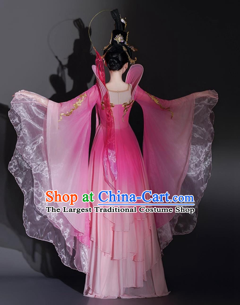 Classical Dance Costume Women Chinese Style Opening Dance Attire Luxurious Beauty Dance Pink Hanfu Dress