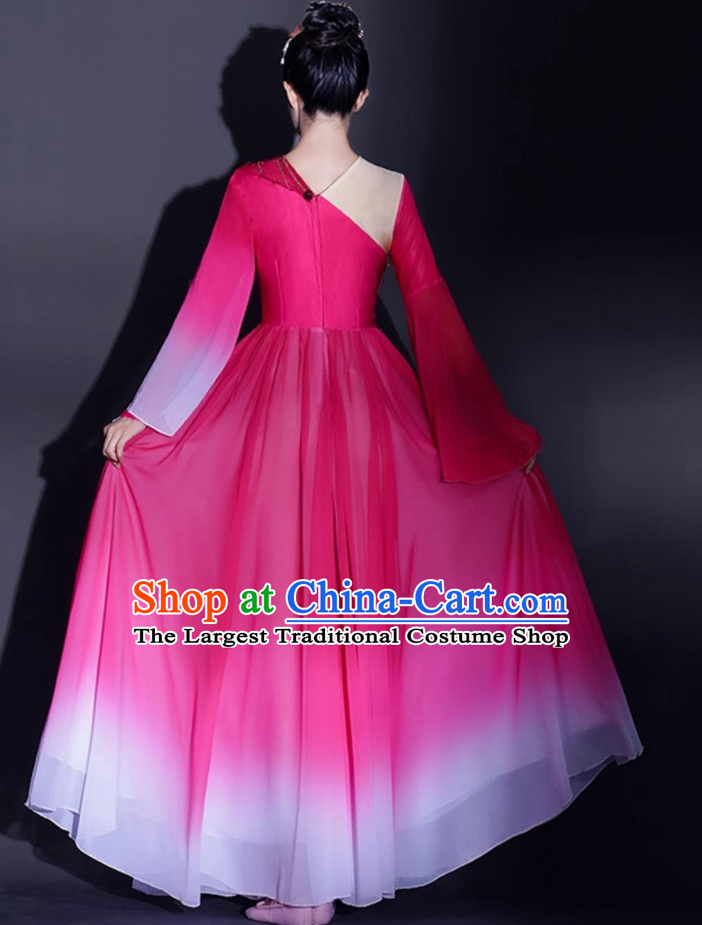 Classical Dance Costume Women Chinese Style Han Tang Dynasty Southern Breeze Dance Attire Solo Performance Hanfu