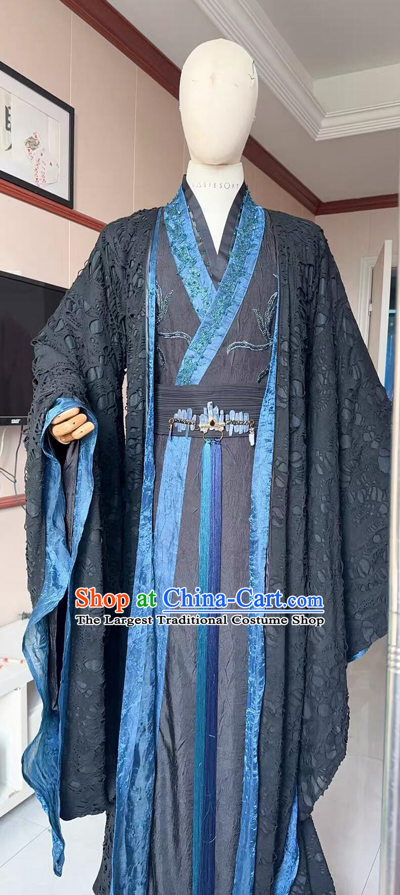 TV Series Fangs of Fortune Li Lun Costume Custom Tailored Made Ancient Chinese Swordsman Clothing
