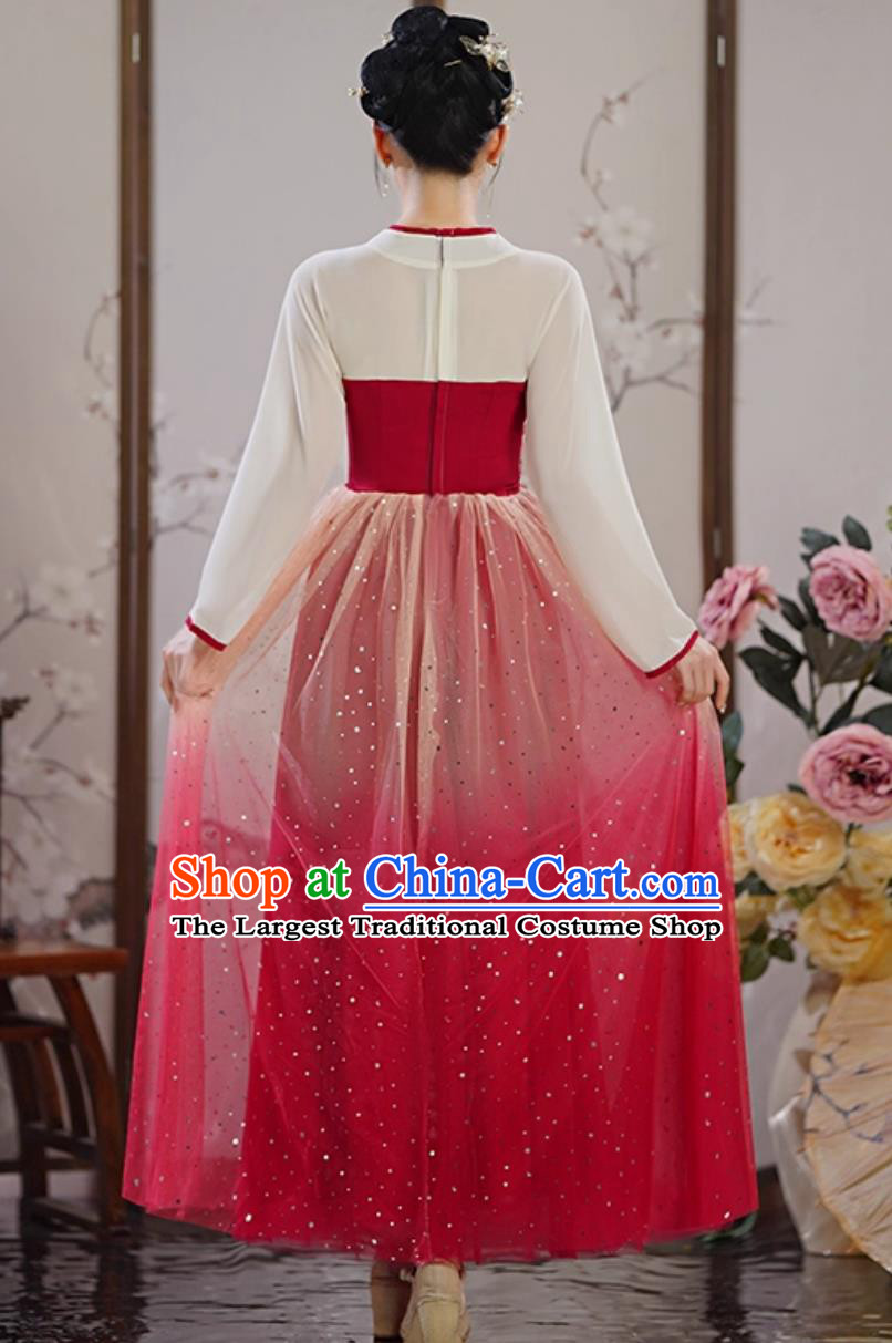 Hanfu Women Modified Ancient Dress Chinese Classical Dance Costume Traditional Performance Clothing