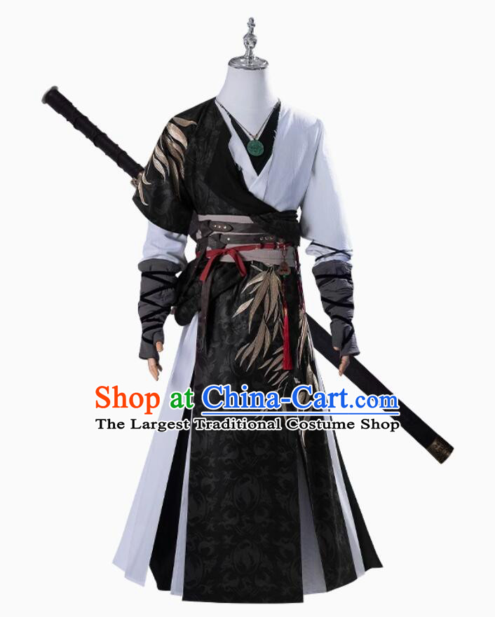 Yan Yun Sixteen Tones Cos Young Master Initial Outfit Cosplay Wuxia Game Young Hero Clothing for Men
