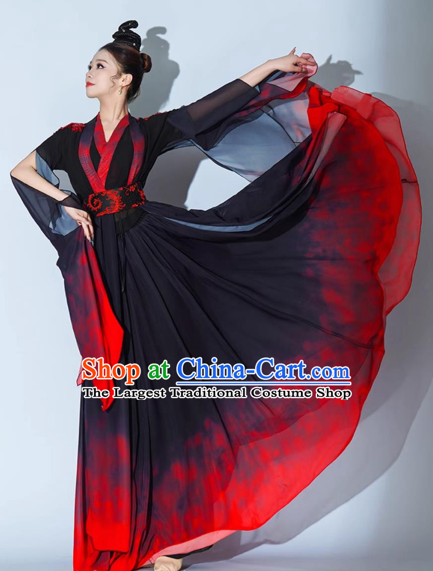Ladies Hanfu Set Dance Performance Costume Elephant King March Dance Performance Clothing