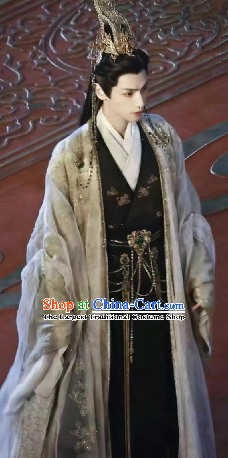 Chinese Drama Whispers of Fate Cosplay Tang Li Ci Costume Ancient Prince Hanfu Traditional Chinese Clothing