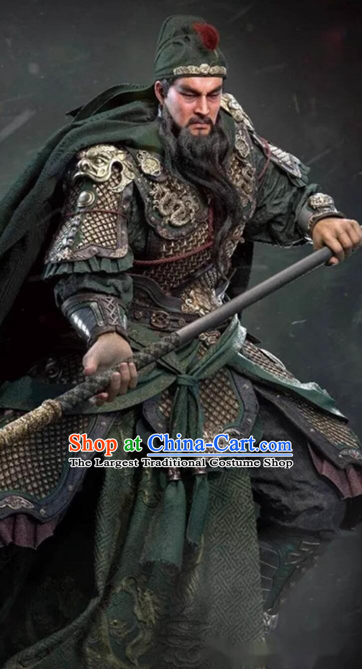 Handmade Chainmail Armor Chinese Three Kingdoms Period Hero Guan Yu Armor Guan Gong Armour
