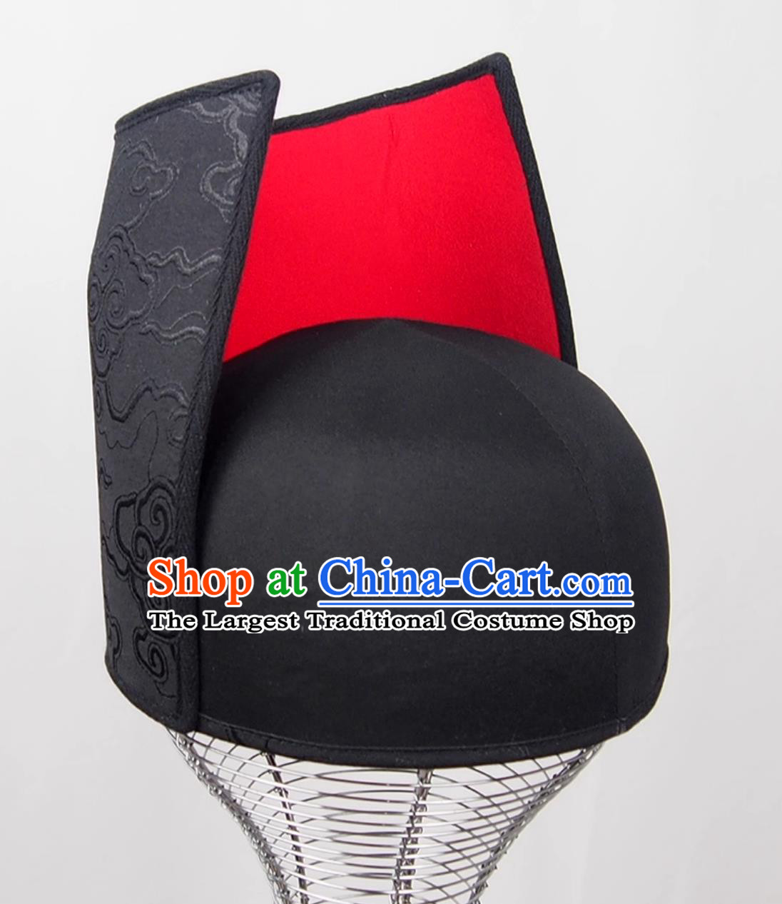 Ming Dynasty Eunuch Hat Palace Guard Yamen Runner Hat Chinese Ancient Performer Headdress