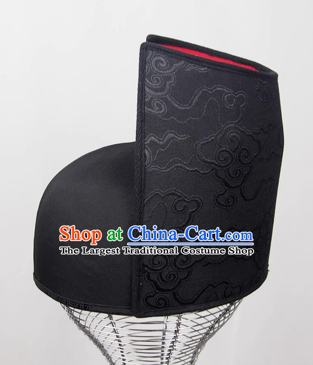 Ming Dynasty Eunuch Hat Palace Guard Yamen Runner Hat Chinese Ancient Performer Headdress