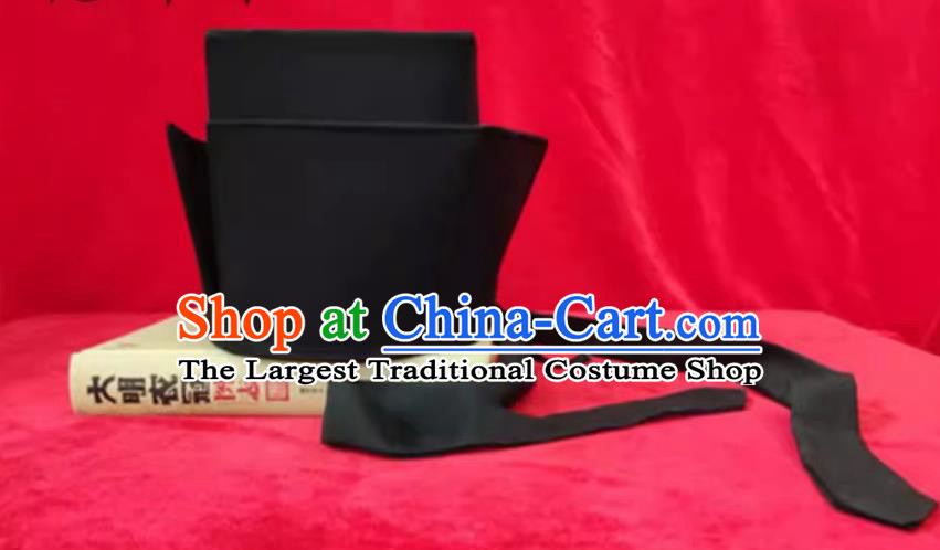Song Dynasty Dongpo Hat Hanfu Headwear Scholar Official Headgear Traditional Chinese Accessory