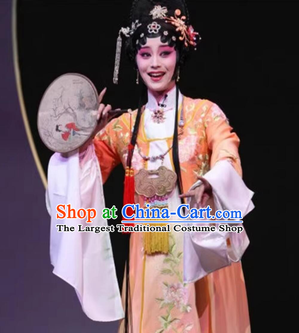 Yue Opera Costume Dream Of Red Mansions Performance Fairy Dress Xue Baochai Stage Outfit Traditional Chinese Theater Attire