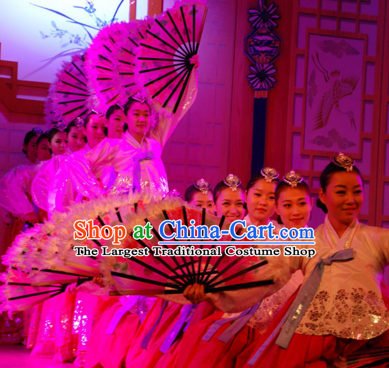 China-Cart Dance Shuixiu Water Sleeves Fans and Traditional Crafts