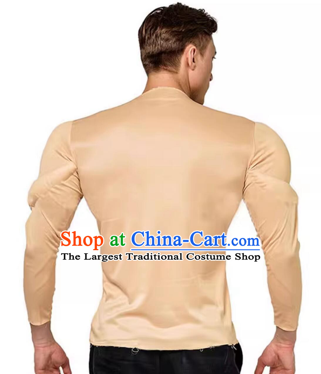 Christmas Muscle Shirt Muscle Man T Shirt Halloween Party Cosplay T Shirt Stage Performance Costume