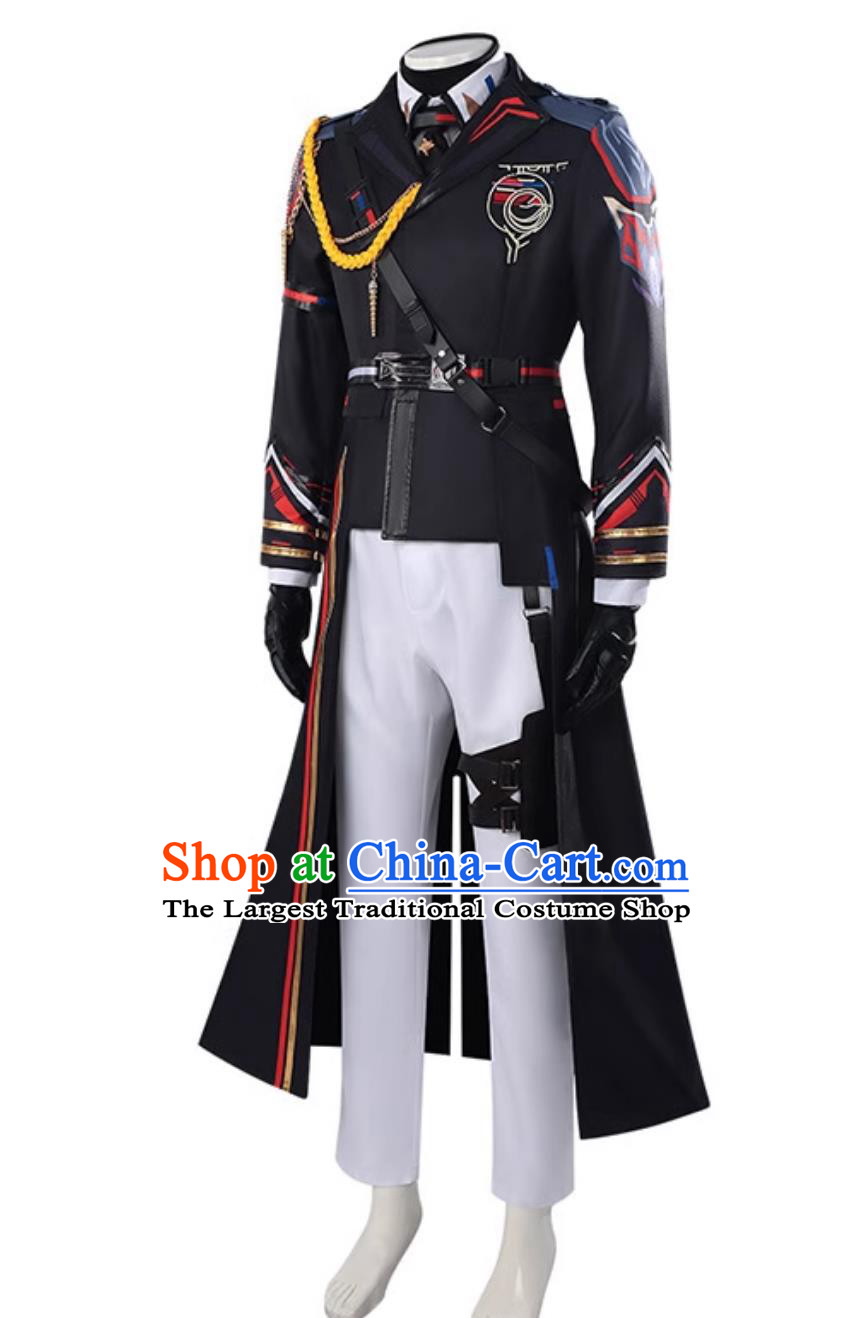 Love And Deep Space Ship Officer Xia Yizhou Uniform Cloud Peak Secret Mark Hero Cosplay Costume