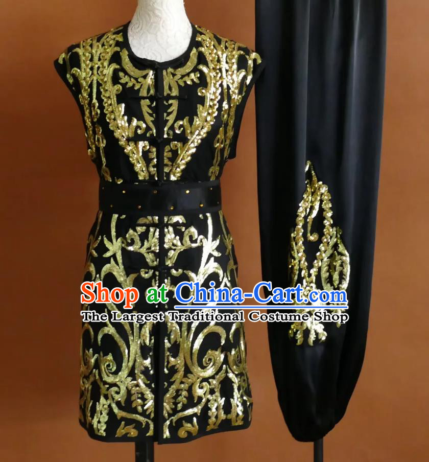 Sequin Martial Arts Costume Southern Fist Nanquan Uniform Professional Competition Team Performance Clothing