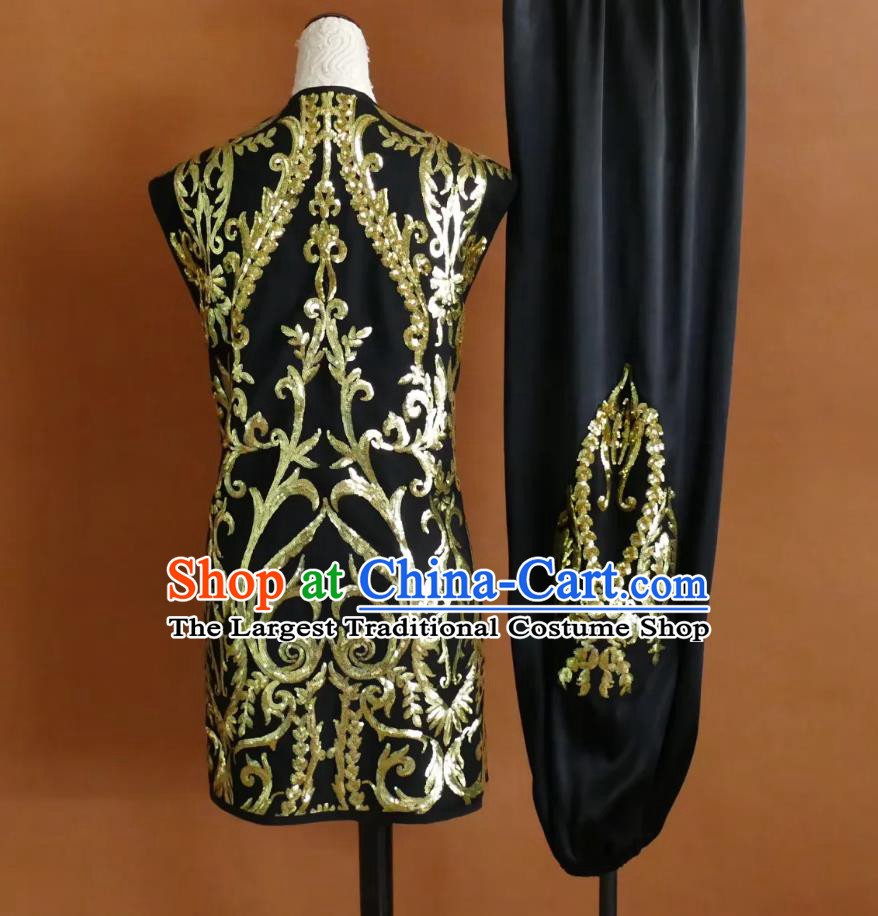 Sequin Martial Arts Costume Southern Fist Nanquan Uniform Professional Competition Team Performance Clothing