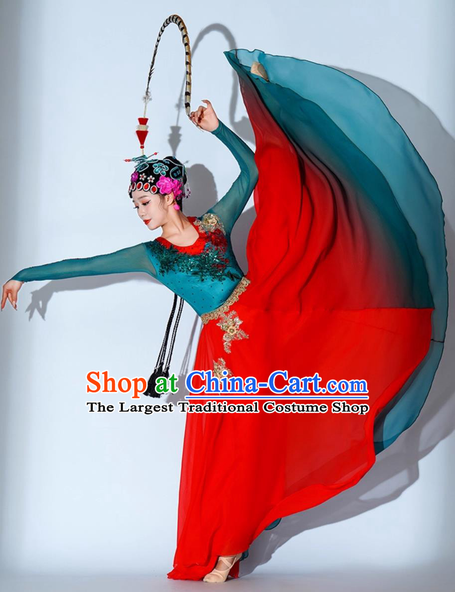 Taoli Cup Drunken Concubine Dance Costume Traditional Opera Hua Dan Dance Dress Classical Dance Clothing