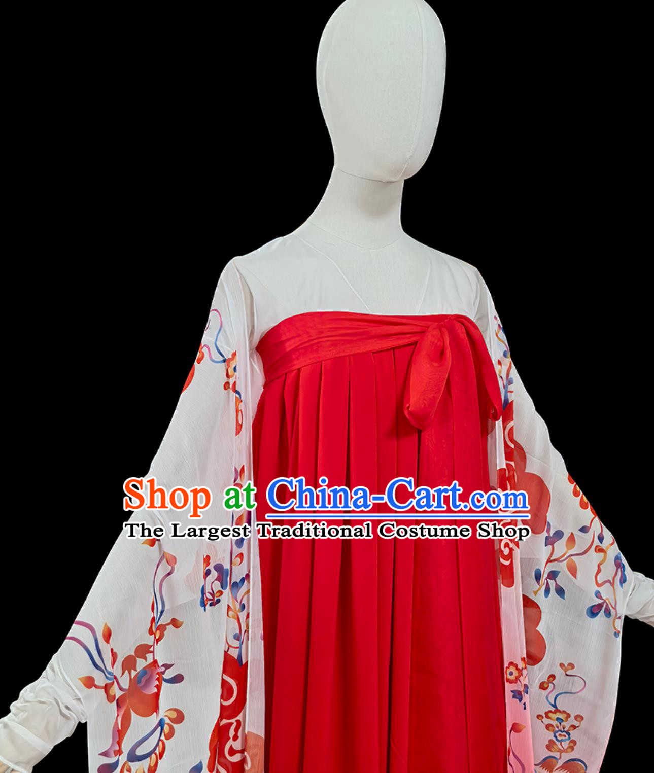 Chinese TV Series The Demon Hunters Romance Ban Xia Wedding Dress Tang Dynasty Princess Ruqun Traditional Hanfu Clothing