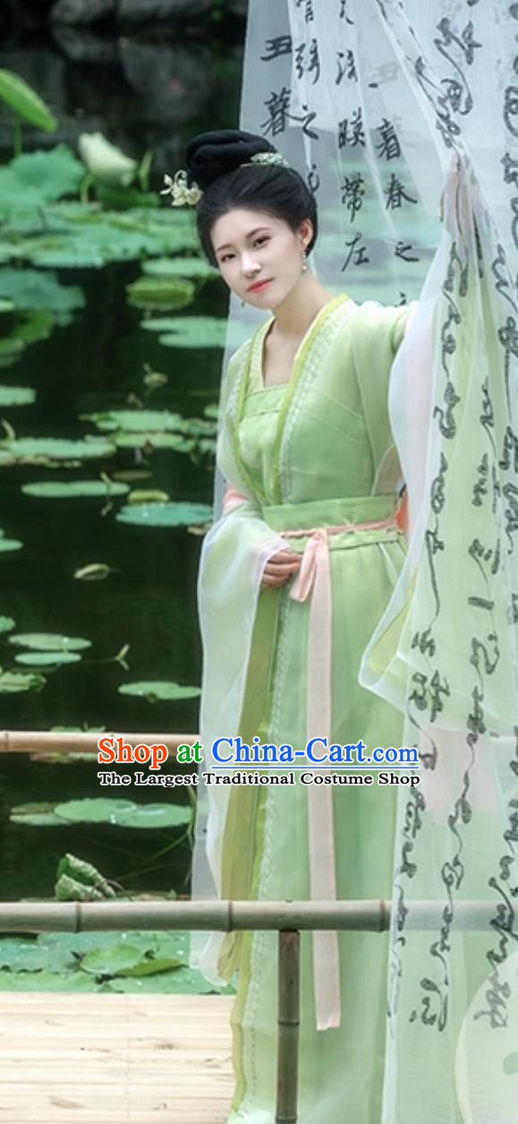 A Dream Of Splendor Zhao Paner Attire Song Dynasty Ruqun Traditional Chinese Hanfu Fairy Costume