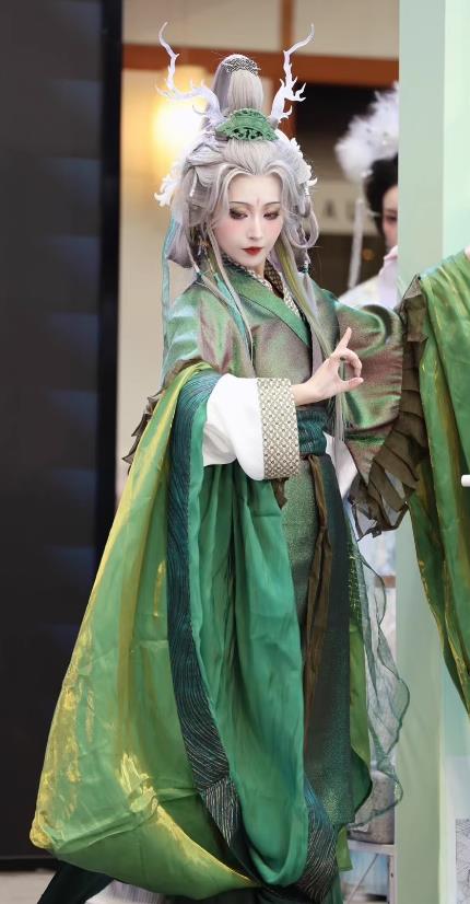 Canglong Deity Azure Dragon Four Symbols Immortal Womens Voluminous Hanfu Traditional Chinese Costumes