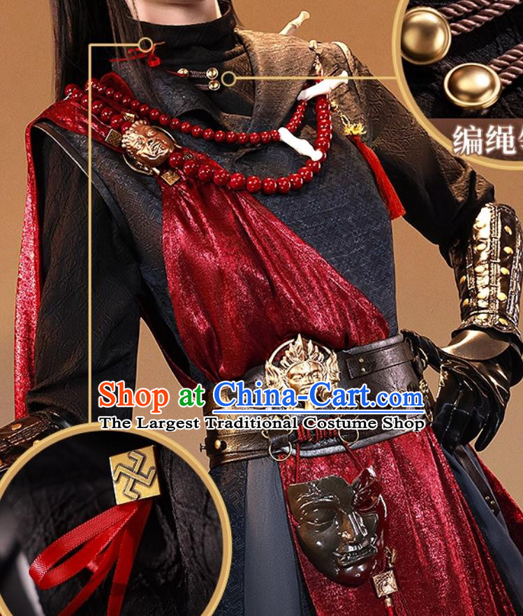 Where Winds Meet Cosplay Costume Third Watch Cosplay Game Heroine Outfit Womens Wear