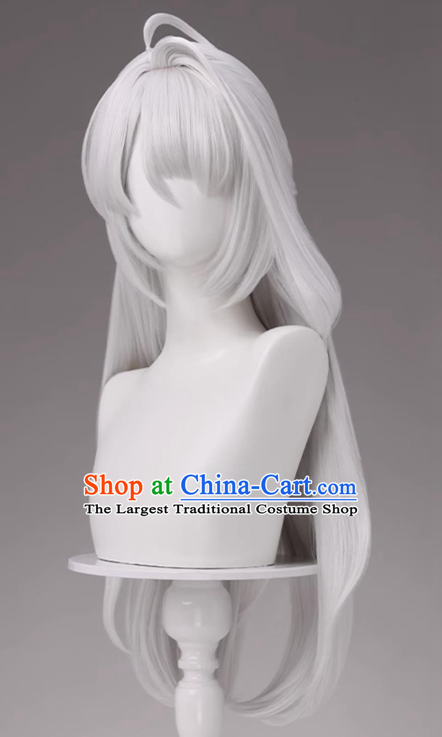 Zenless Zone Zero Yixuan Cosplay Wig Cloud Peak Mountain Beast Ear Girl Master Hair Halloween Hairpiece