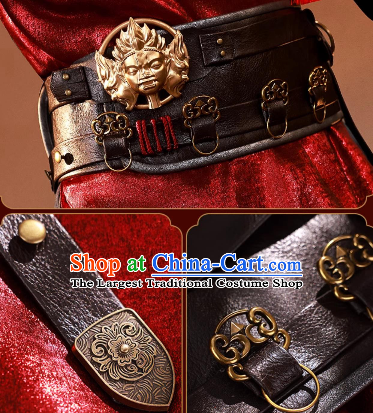 Where Winds Meet Cosplay Costume Third Watch Cosplay Game Outfit Mens Hanfu
