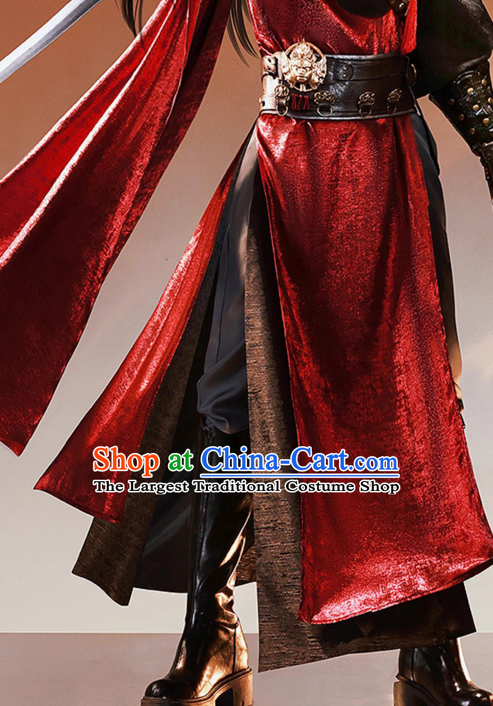 Where Winds Meet Cosplay Costume Third Watch Cosplay Game Outfit Mens Hanfu