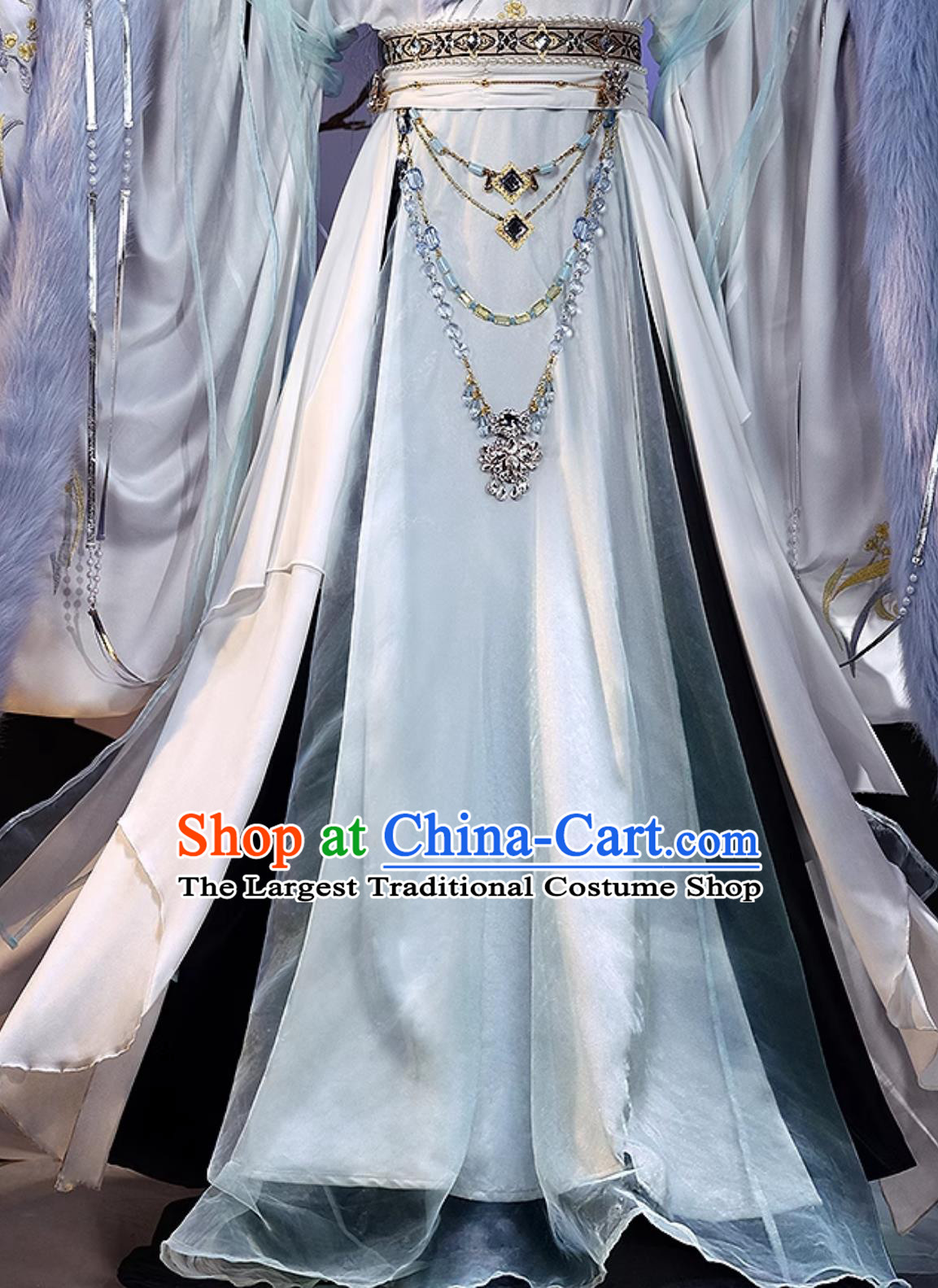 Code Name Yuan Cosplay Costume Zhang Miao Cosplay Outfit Ancient Chinese Style Game Hanfu Mens Wear Halloween Clothing