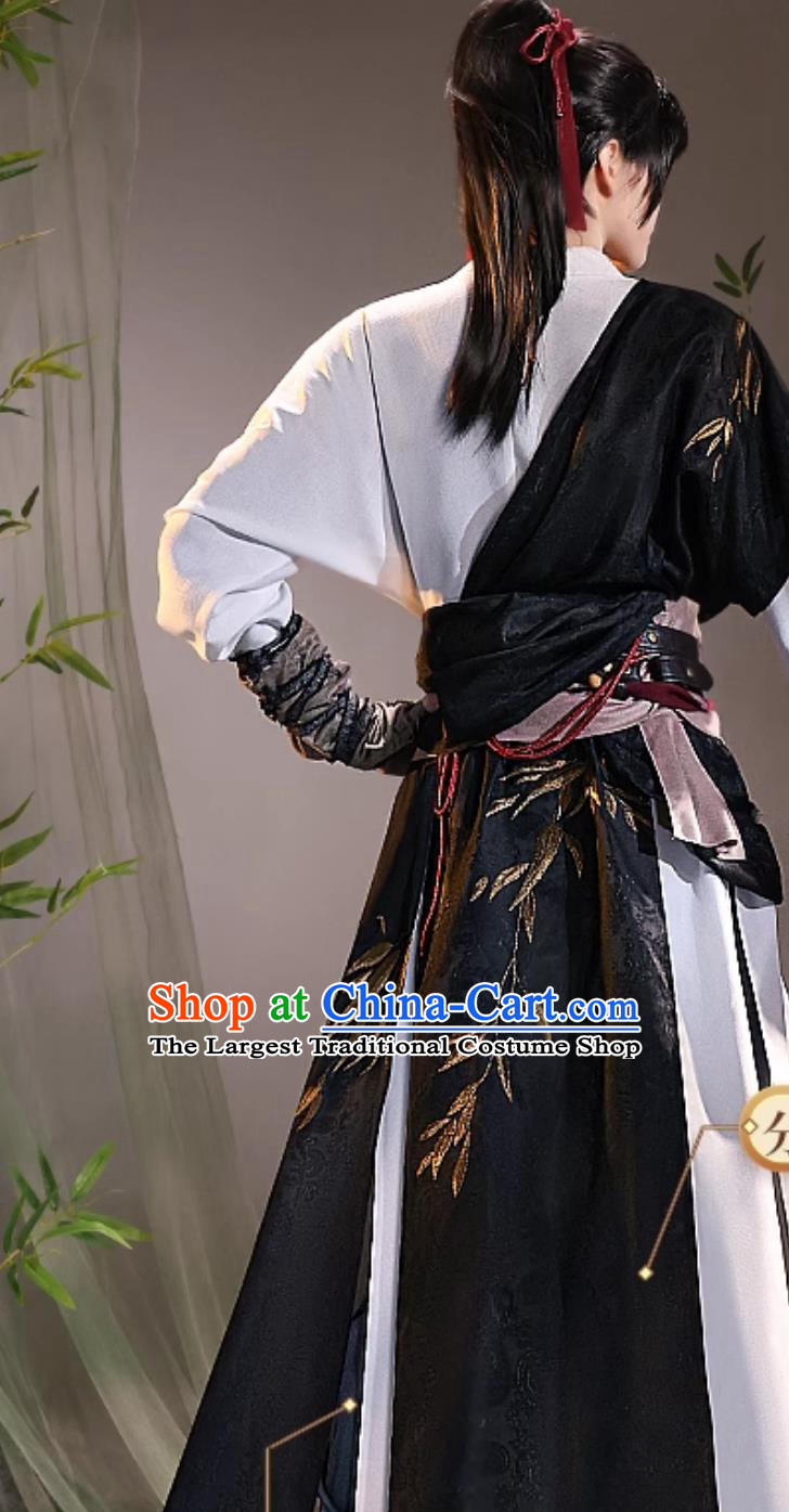 Where Winds Meet Cos Young Master Initial Cosplay Hanfu Ancient Style Outfit Halloween Costumes