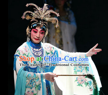 Chinese Opera Theatrical Performances Empress Phoenix Hairstyles Fascinators Fascinator Wholesale Jewelry Hair Pieces and Black Long Wigs