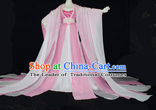 Ancient Chinese Imperial Royal Hanfu Clothing Complete Set for Women