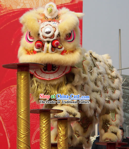 Big Festivals and Events Celebration Supreme Competition Lion Dancing Costumes Complete Set