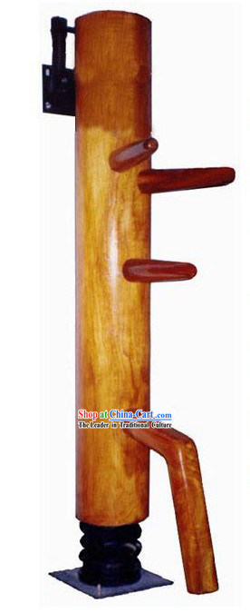 Chinese Traditional Wushu Kungfu Practice Instrument-Mu Ren Zhuang