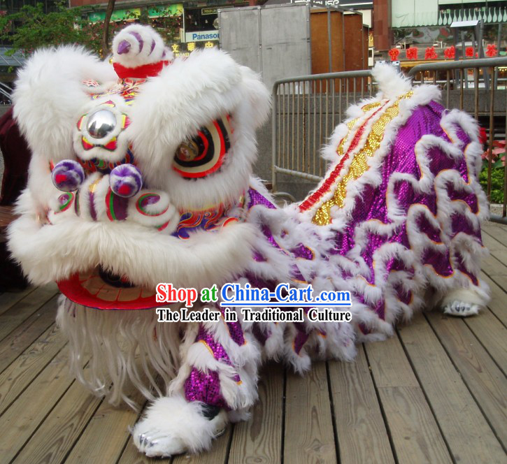 Friendly Top Competition and Parade Lion Dance Costume Complete Set