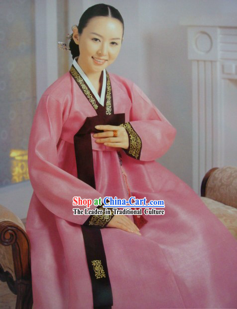 Korean Classic 100_ Handmade Korean Hanbok for Woman _pink_
