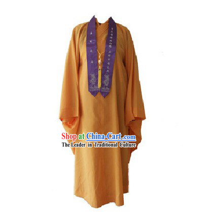 Chinese Traditional Chinese Traditional Elder Monk Cloth _ Chinese Monk Robe _ Monk Outfits