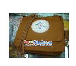 Chinese Traditional Handmade Single Shoulder Travel Bag