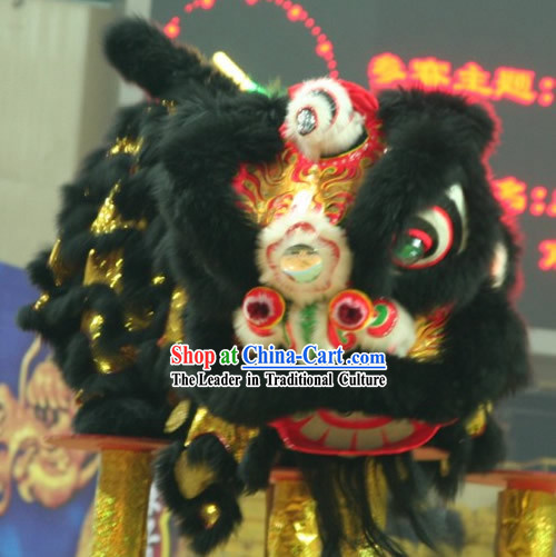 Competition and Parade Southern Lion Dance Costumes Complete Set