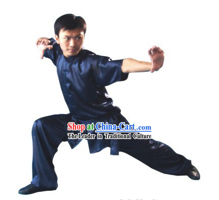 Chinese Professional Changquan Long Fist Kung Fu Uniform for Men