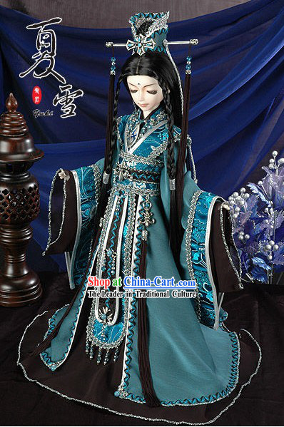Chinese Ancient Tang Dynasty Emperor Costume and Hat Complete Set for Men